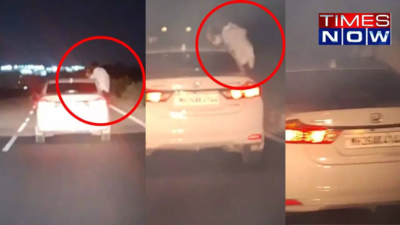 Video Shows Man Performing Deadly Stunt on High-Speed Car