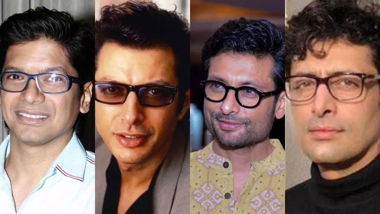 Left to right: Shaan, Jeff Goldblum, Indraneil Sengupta and Priyanshu Chatterjee. | Courtesy: X