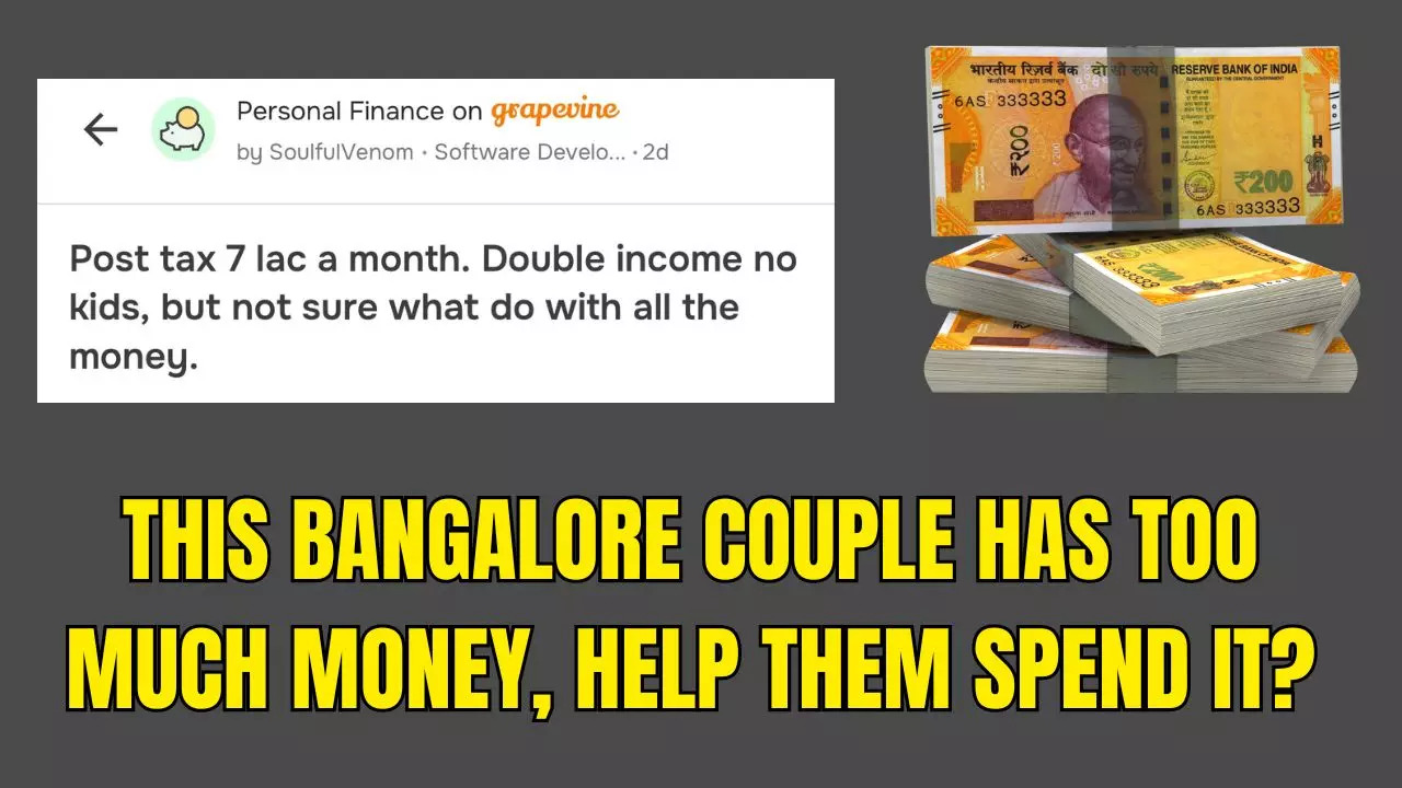 Bangalore Techie Couple With 'Too Much' Money