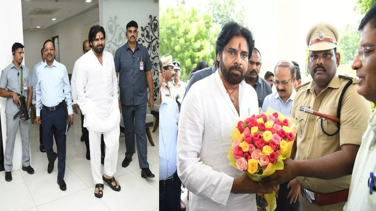 Pawan Kalyan arrived at Gannavar