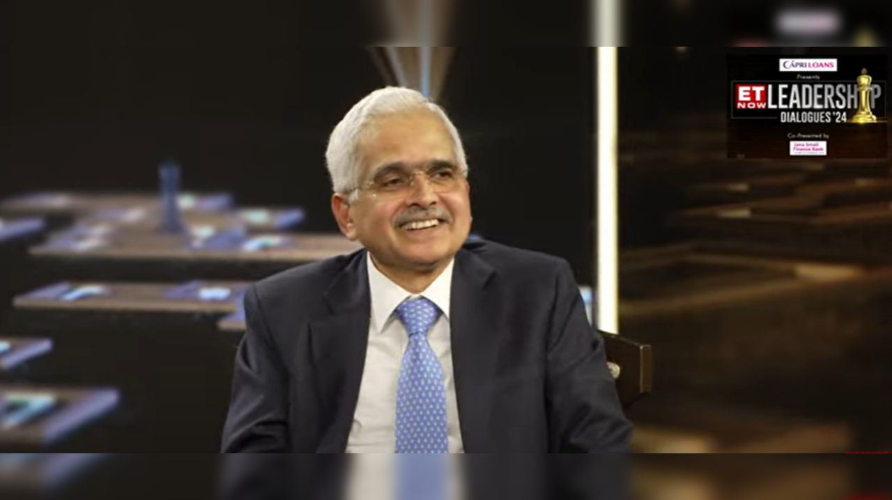 Shaktikanta Das addressed ET NOW Leadership Dialogues 2024