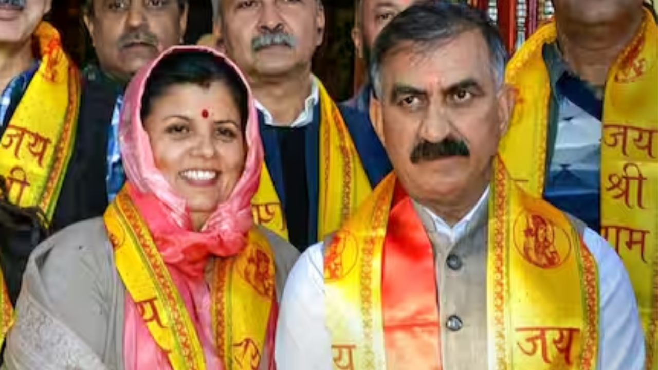 himachal pradesh cm's wife enters politics, to fight by-election from dehra