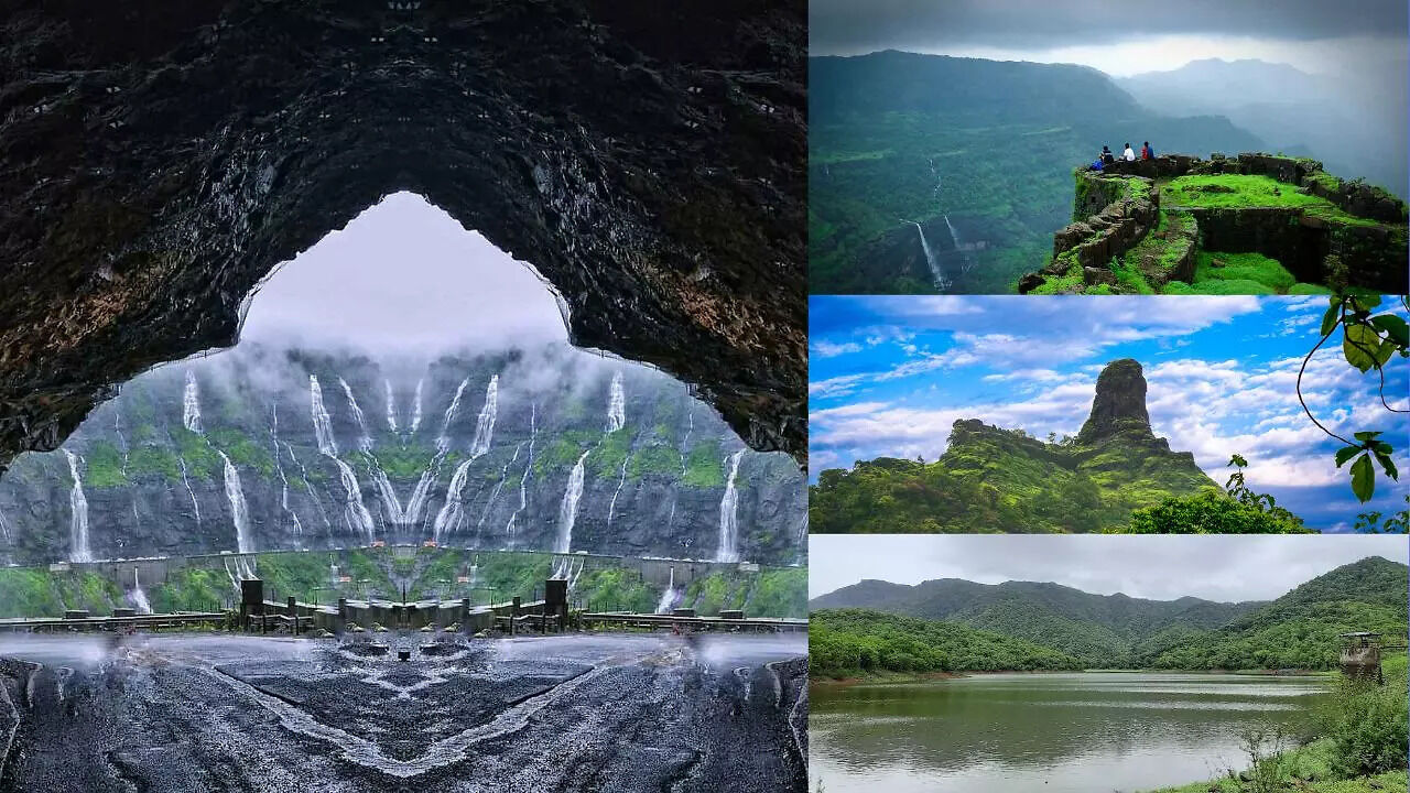 Monsoon Tourist Places Near Mumbai: मुंबई जवळील प्रसिद्ध पावसाळी पर्यटन ...