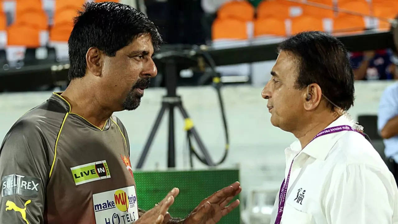 Srikkanth and Sunil Gavaskar