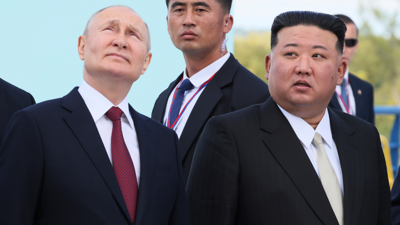 Putin, Kim Jong-Un - AP