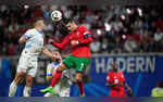 Euro 2024 Cristiano Ronaldos Offside Denies Portugal Late Winner Against Czech Republic  Watch