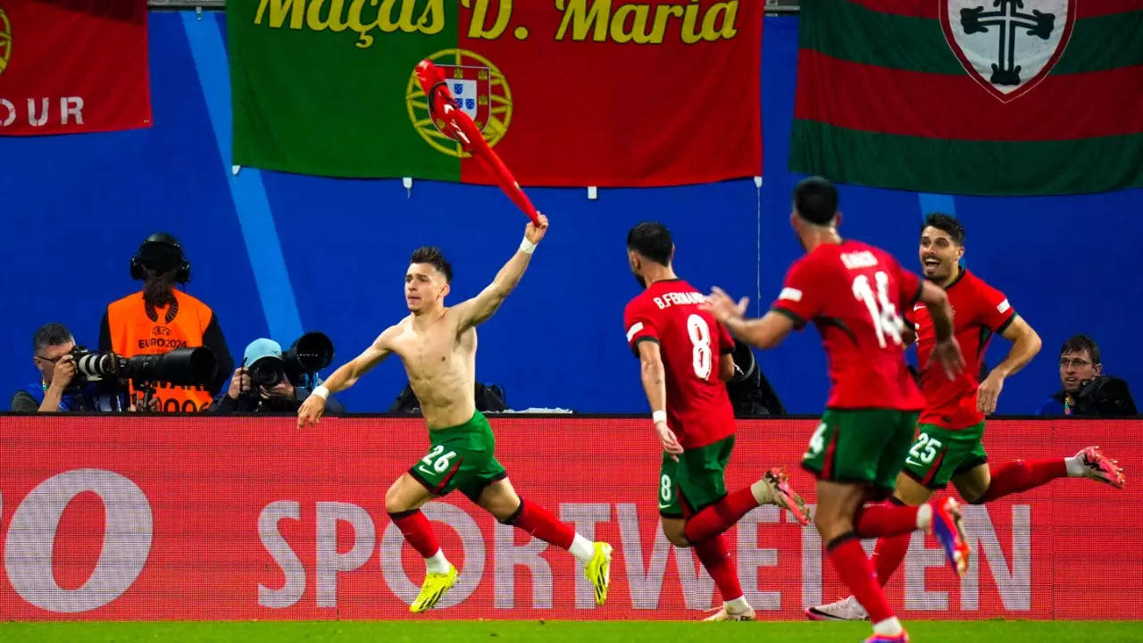 EURO 2024: Stoppage Time Strike From Francesco Conceicao Helps Portugal Seal Thrilling Win Vs Czechia