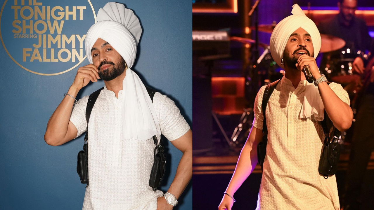 Diljit Dosanjh performs at Fallon in Rs 1.2 crore watch