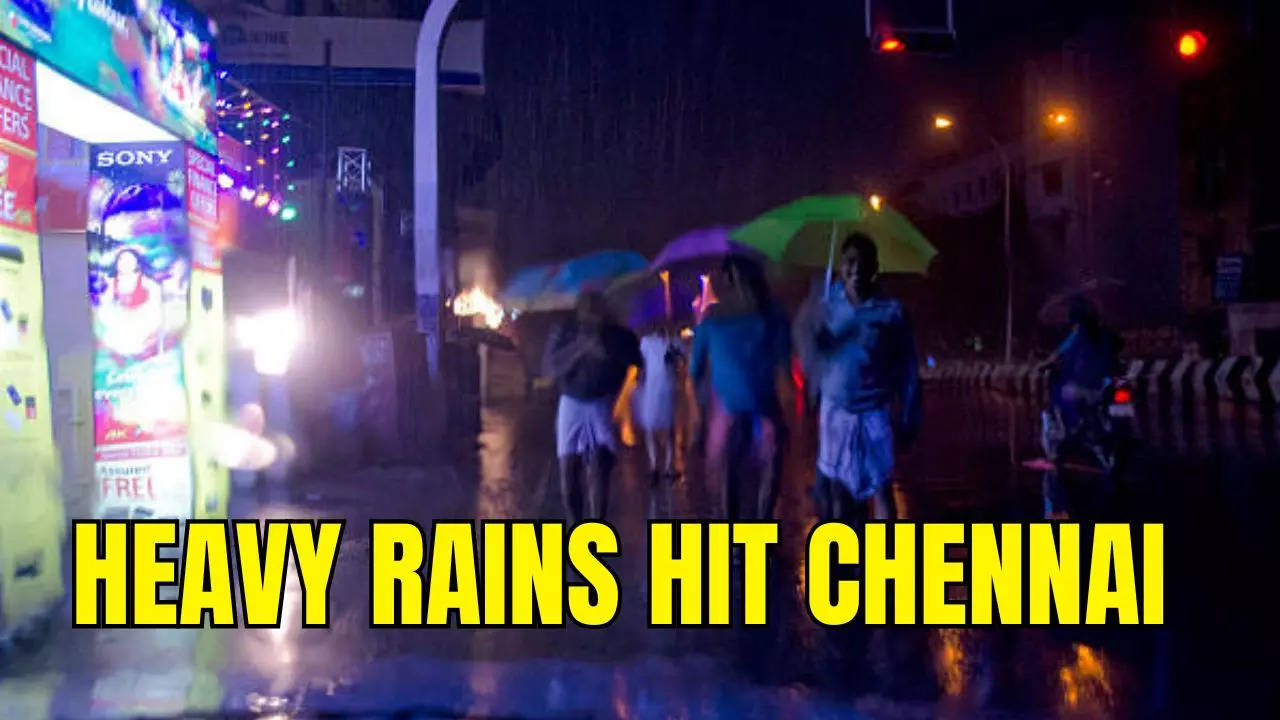 chennai rains: city hit with heavy rainfall, leading to flight delays; how long will torrential rain last?