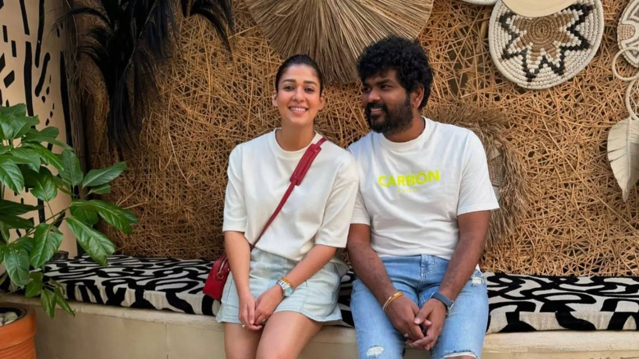 Nayanthara and Vignesh Shivan enjoy lunch in Bastian