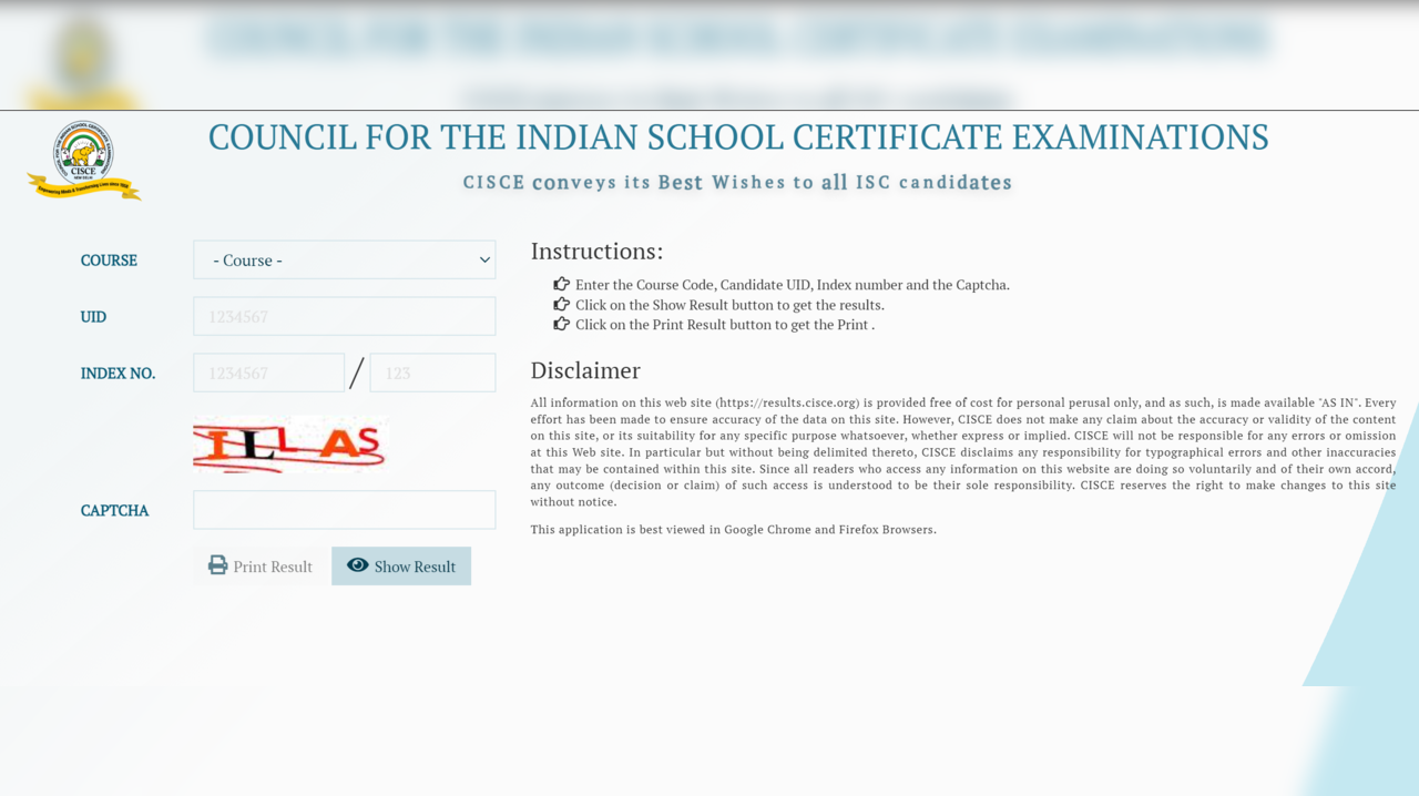 ISC 2024 Re-evaluation Result Released at cisce.org, Direct Link