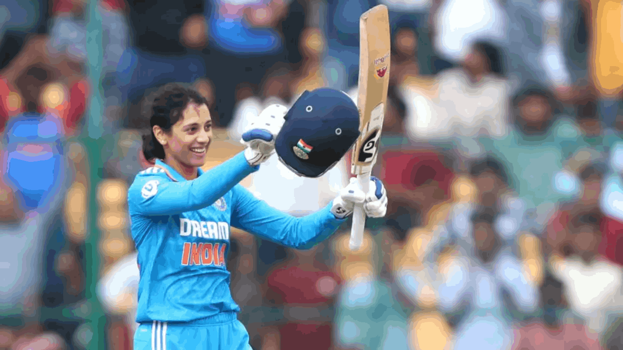 Smriti Mandhana ODI century BCCI