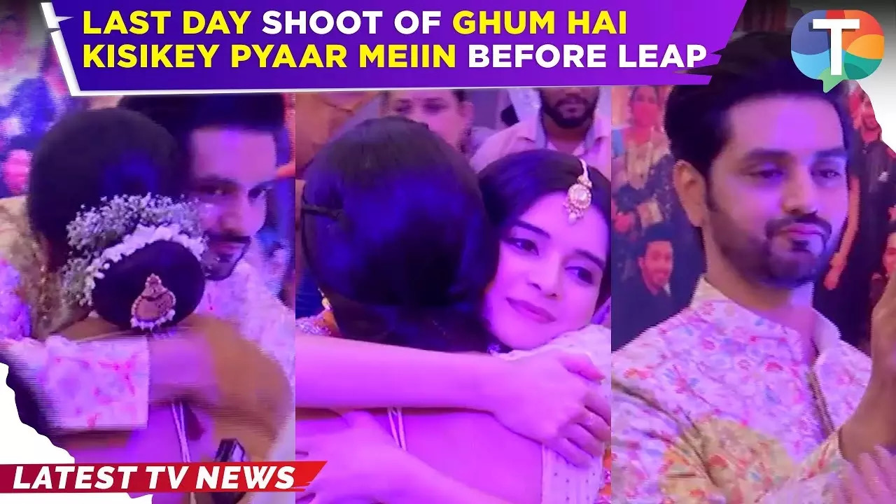 Shakti Arora, Bhavika Sharma And GHKPM Cast Get Emotional On Last Day Of Shoot Before Leap - Watch