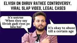Elvish Yadav BREAKS SILENCE on Dhruv Rathee legal cases viral slap video
