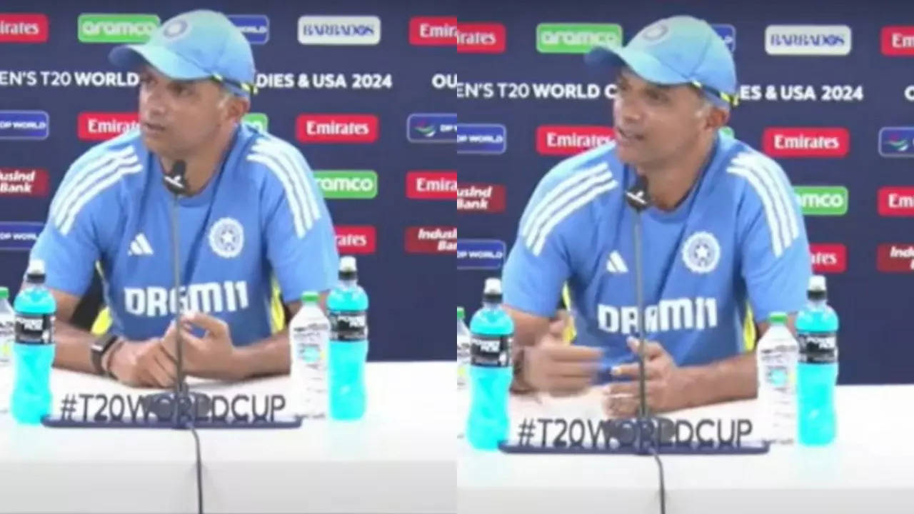 Rahul Dravid Barbados Press Conferece T20 WC