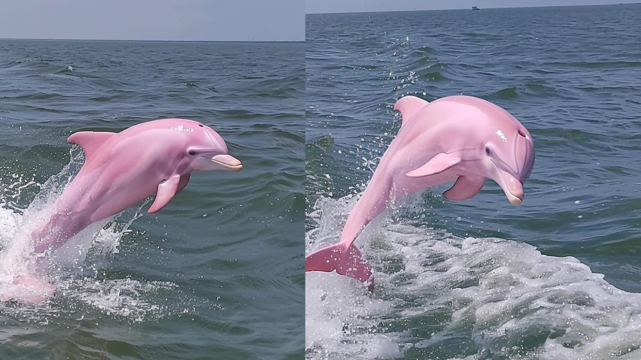 Pink Dolphin Spotted In North Carolina? Fact-Checking Viral Claims