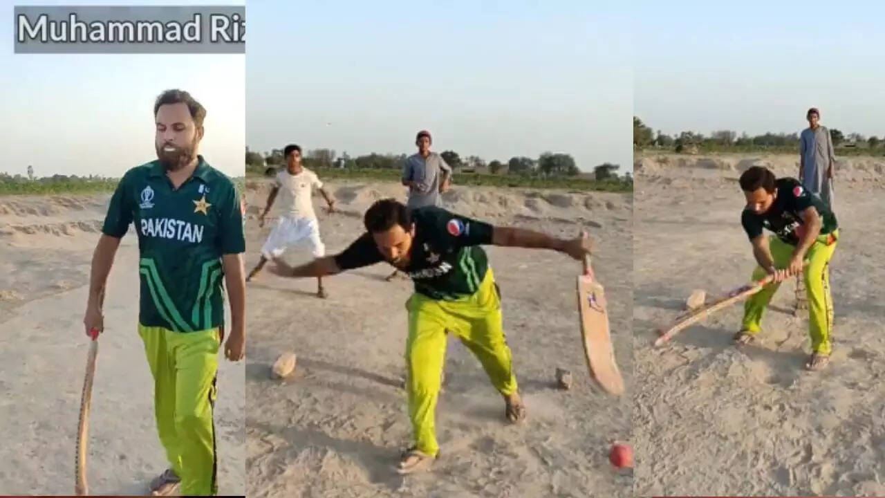  ரிஸ்வான் பேட் எடுத்து ஆடுனா.. ட்ரோல் வீடியோ போட்டு கலாய்க்கும் நெட்டிசன்கள்.. 