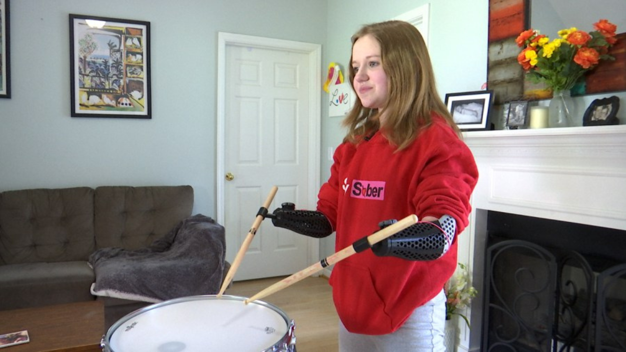 how a college lab helped 12-year-old amputee become a drummer