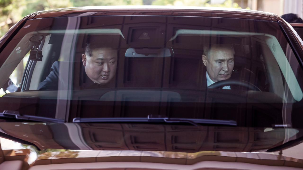 putin-kim jong-un's 'joy car ride' video sparks meme fest: 'what are they plotting?'