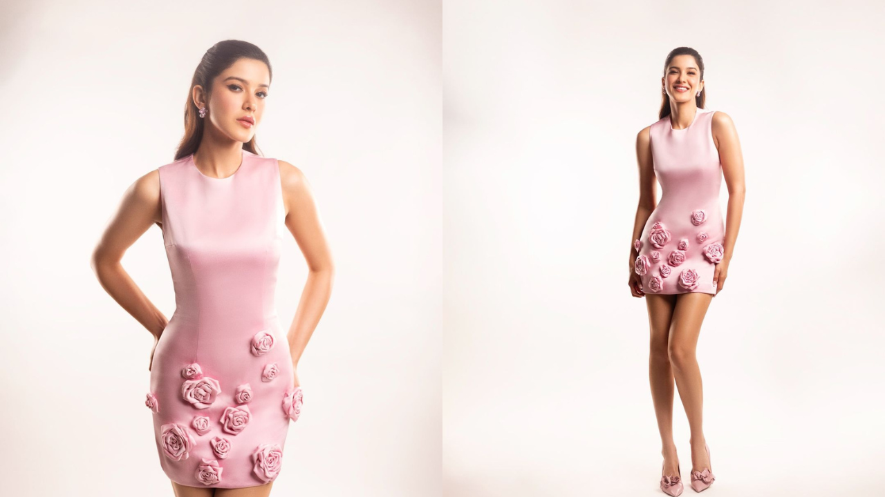 Shanaya Kapoor Exudes Barbie Charm In A Pink Mini Dress Worth Rs 1.4 Lakh