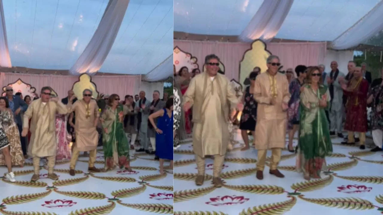 video of italian family performing on kala chashma at indian wedding goes viral