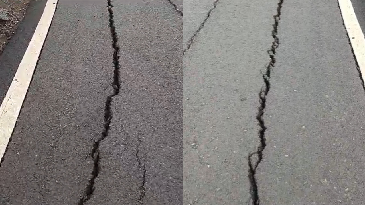 Cracks on Atal Setu
