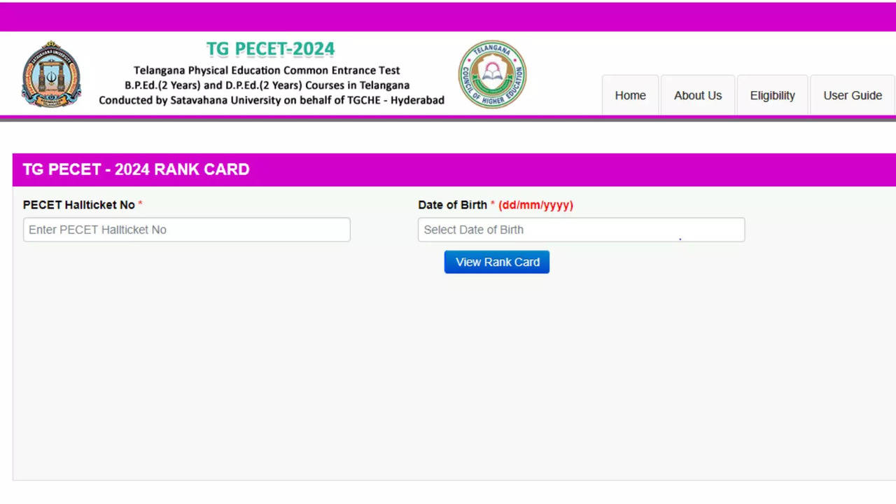 TS PECET 2024 Results on pecet.tsche.ac.in,manabadi.co.in, 96.48% Students Pass