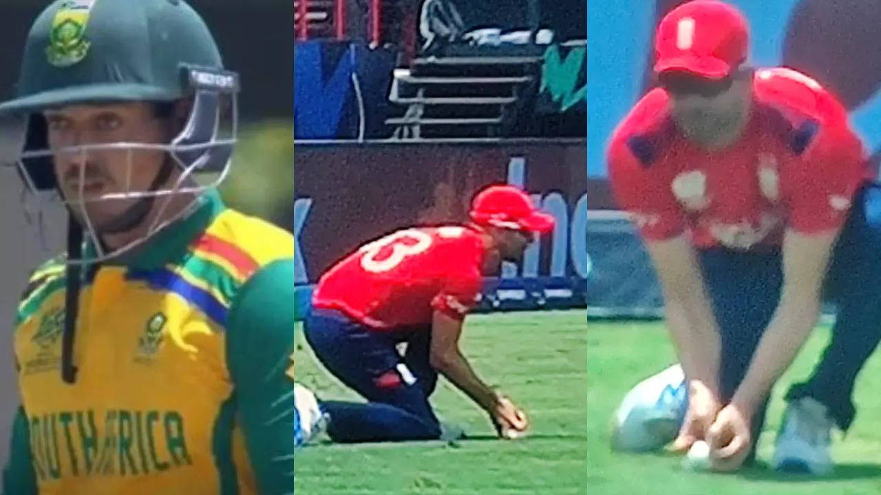 Quinton de Kock controversial catch