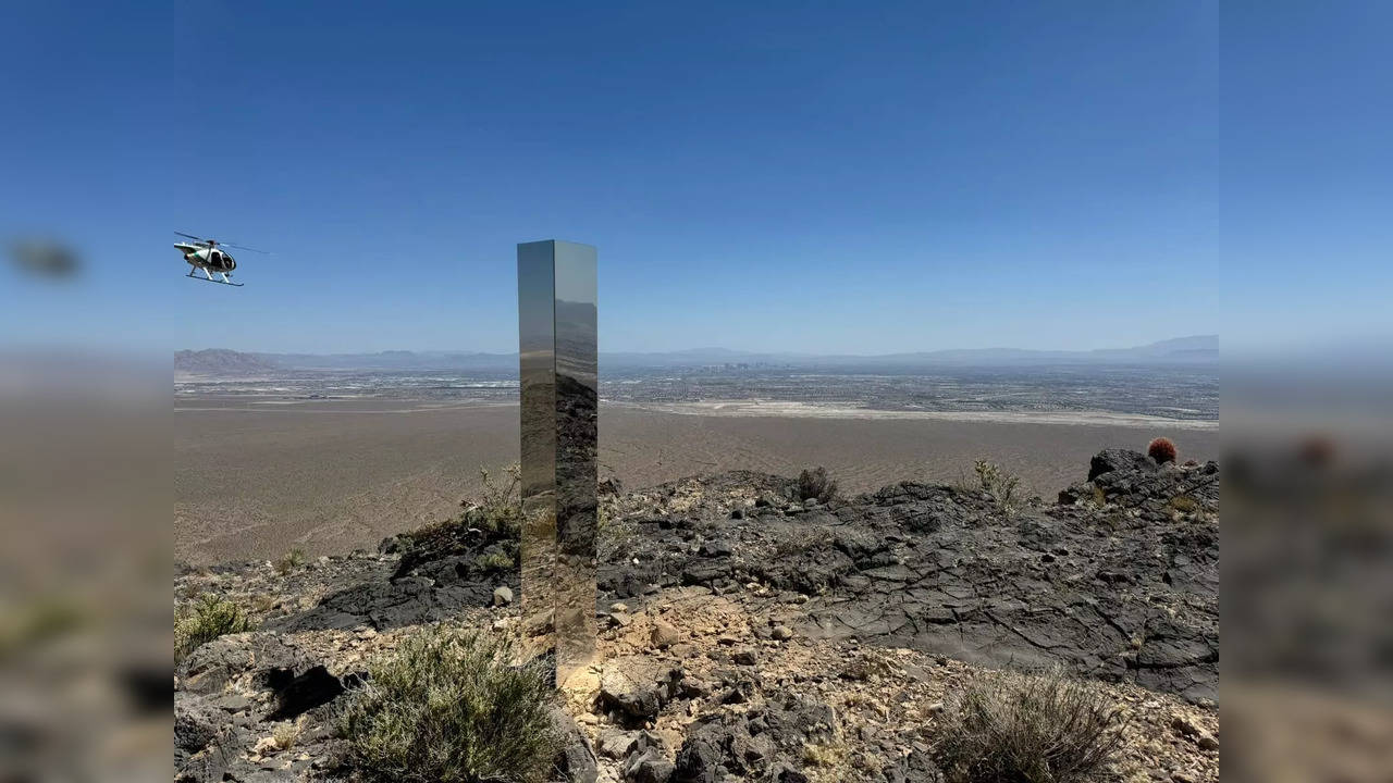 Monolith Found In Las Vegas