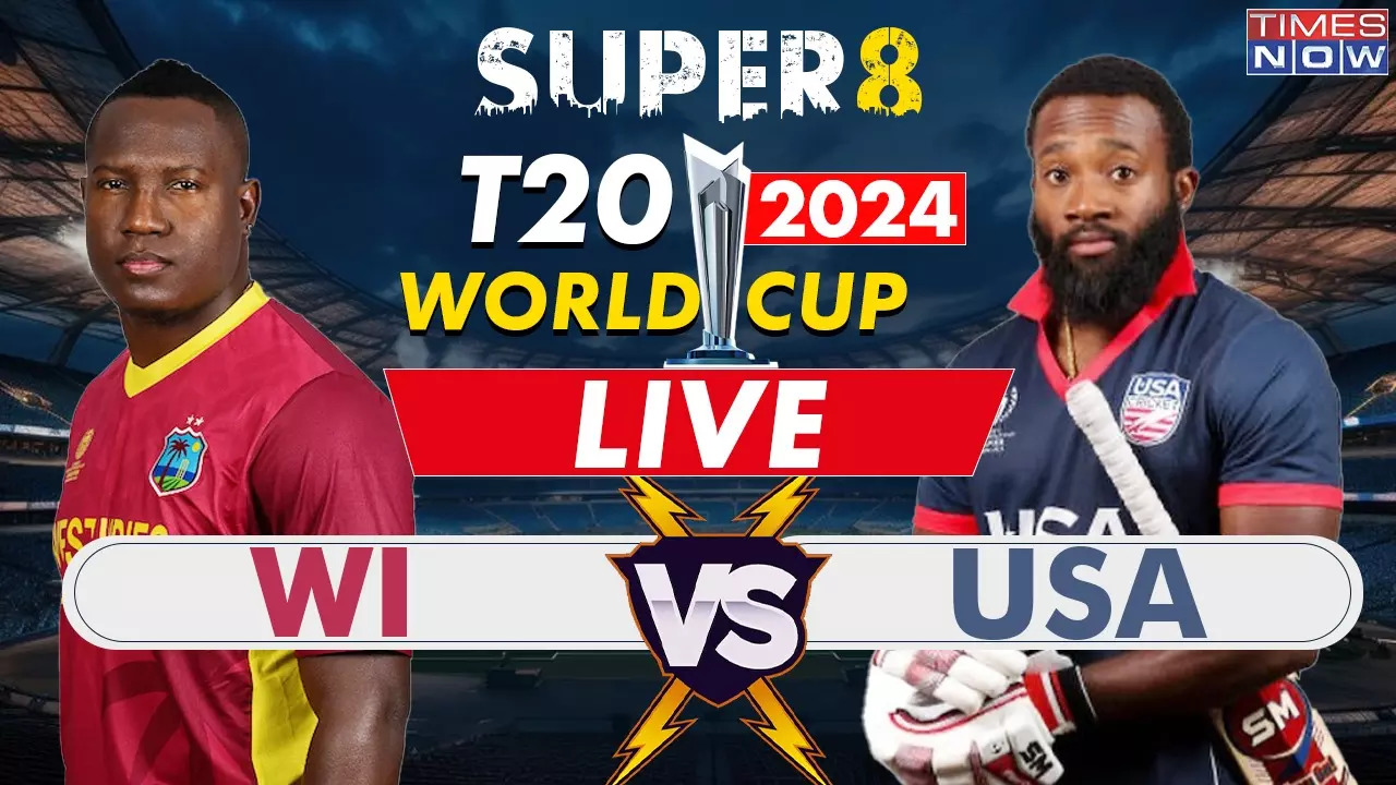 WI vs USA Highlights T20 World Cup West Indies Crush USA By Nine Wickets