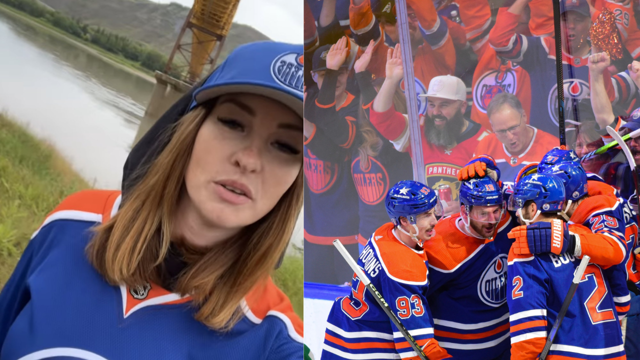 Who Is Kait, Oilers Fan Who Went From Flashing To Being Featured In ...