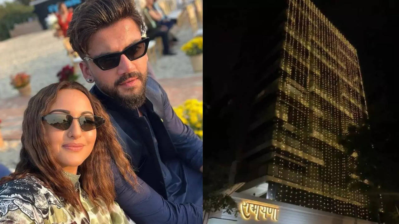 Sonakshi Sinha-Zaheer Iqbal Wedding: Bride-To-Be's Residence Ramayana All Lit Up Ahead Of D-Day