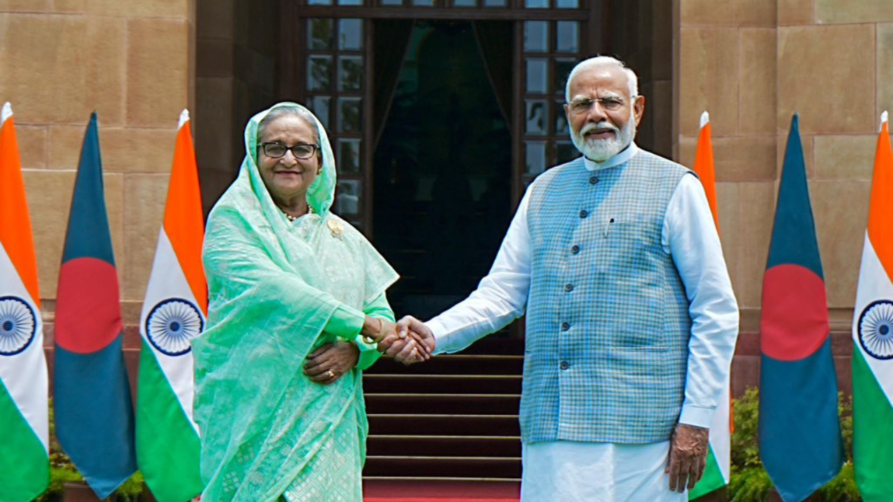 Shiekh Hasina Pm Modi