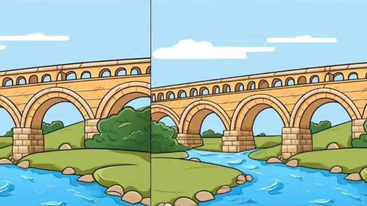 spot the difference between the bridge picture in 16 seconds!