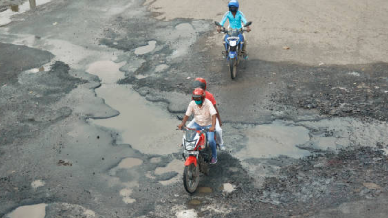 Representative Image: Potholes