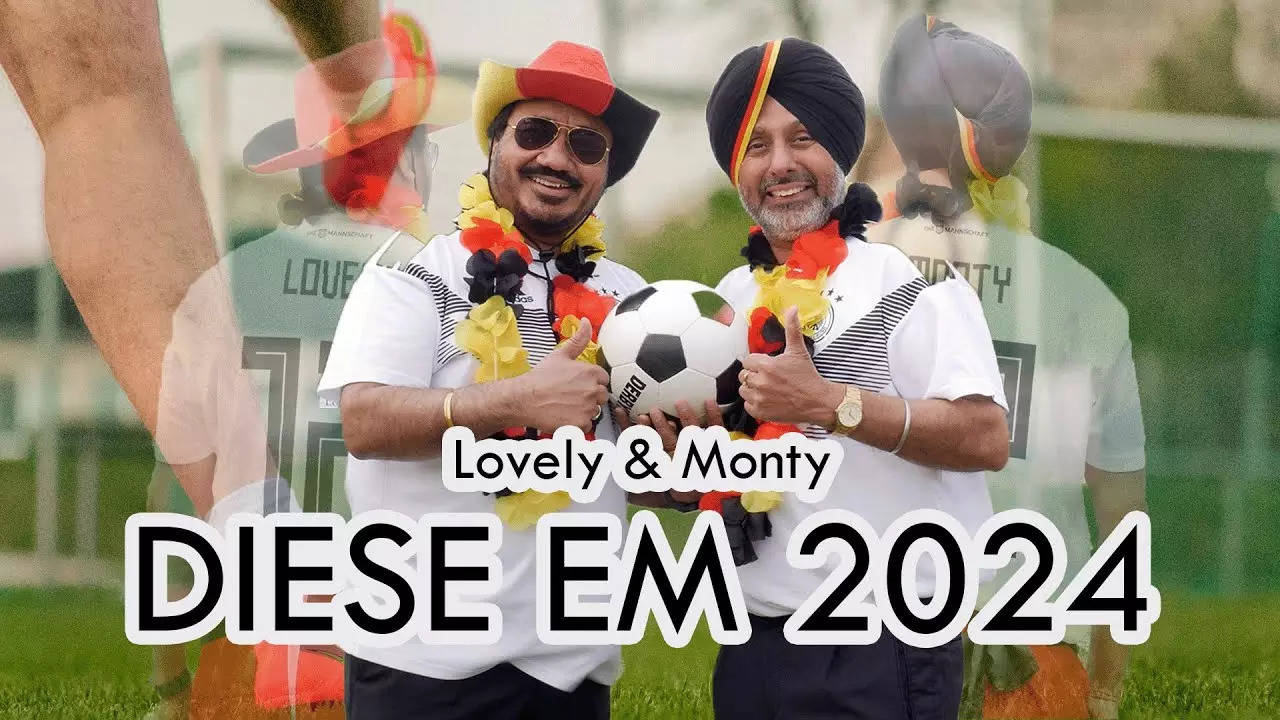 'india secret winner of euros 2024': lovely & monty impress german envoy with viral song