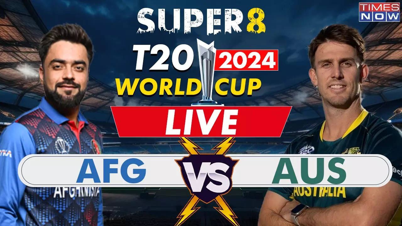 AUS vs AFG Live Score, T20 World Cup 2024: Afghanistan 29 Without Loss In 5 Overs