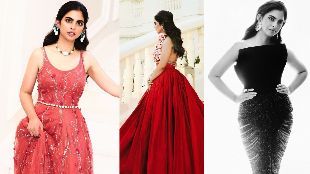 Isha Ambani's designer lookbook