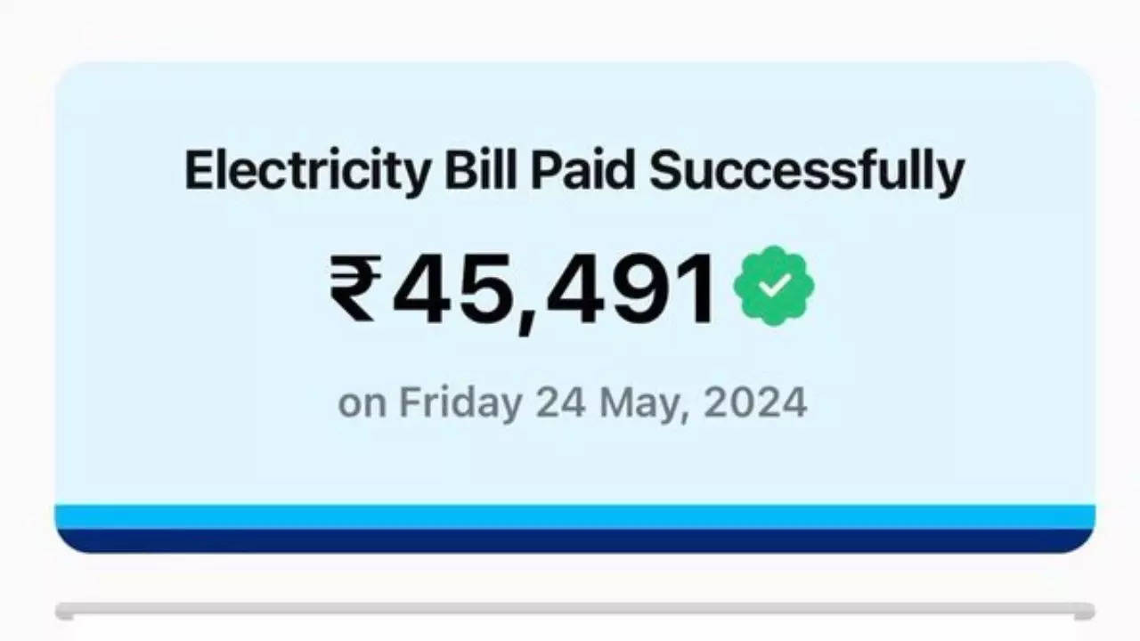 gurugram man's rs 45,000 electricity bill in 2 months sparks debate: 'switching to candles'