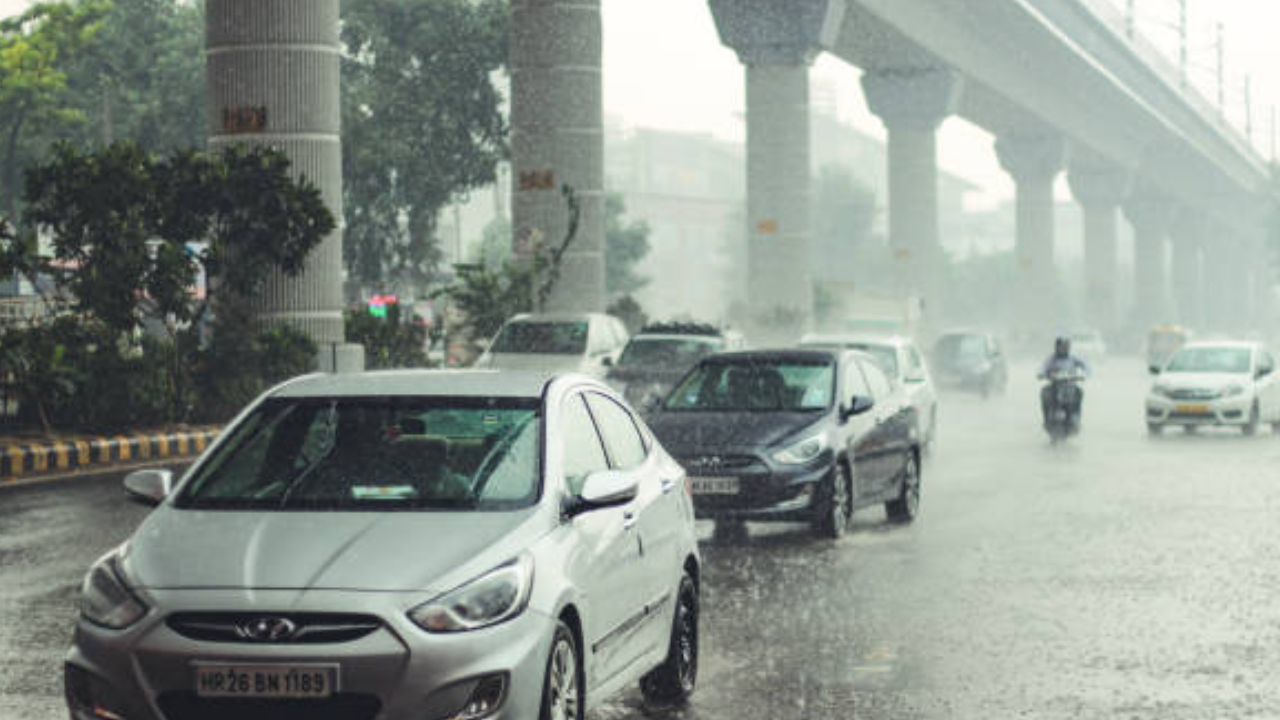 Representative Image: Rainfall Hits The National Capital