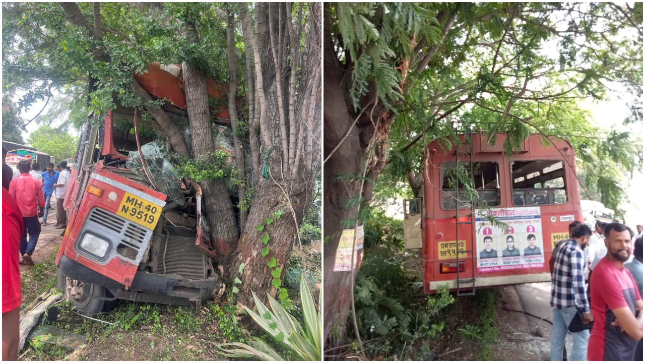 Over 22 Passengers Injured After Bus Rams Into Tree