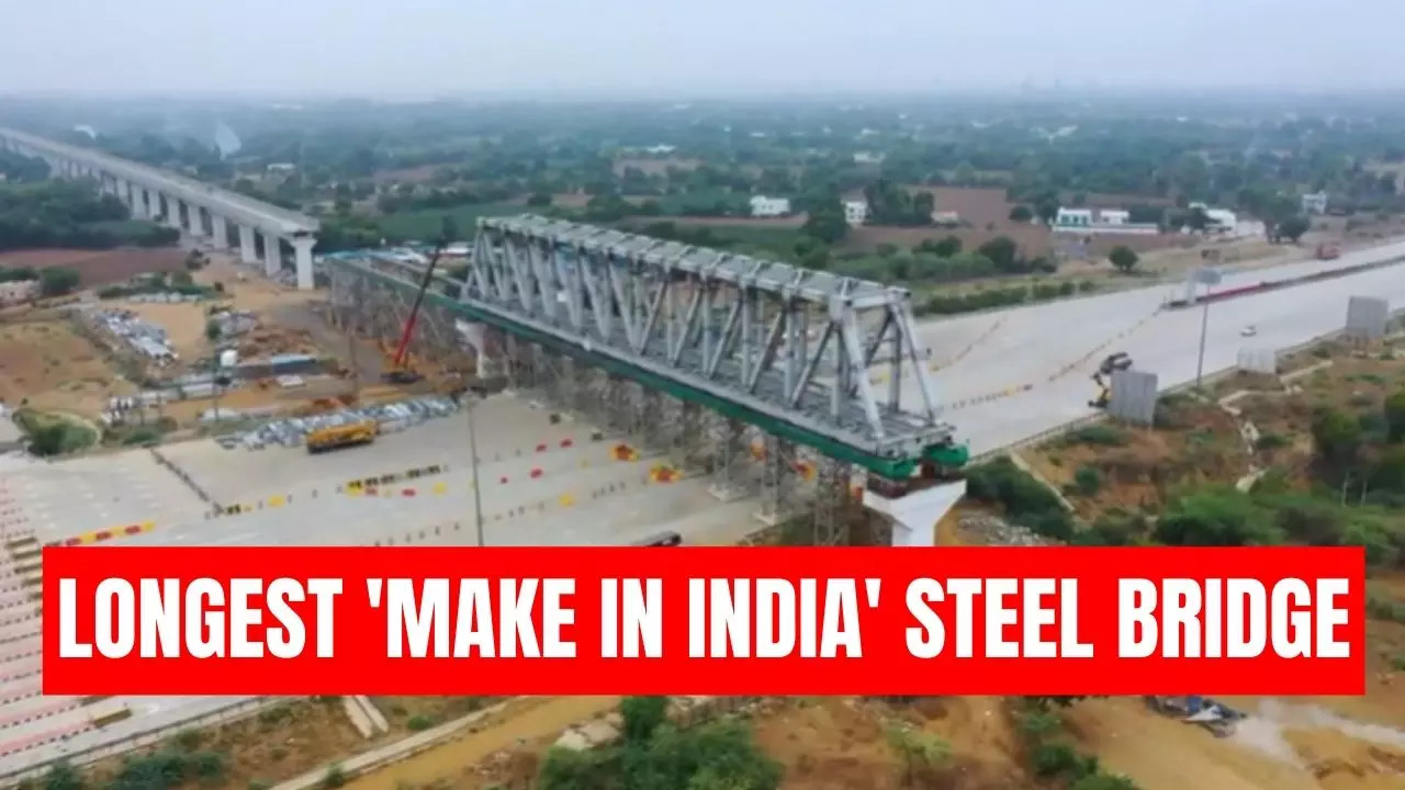 Delhi-Mumbai Expressway: Longest 'Make in India' Steel Bridge