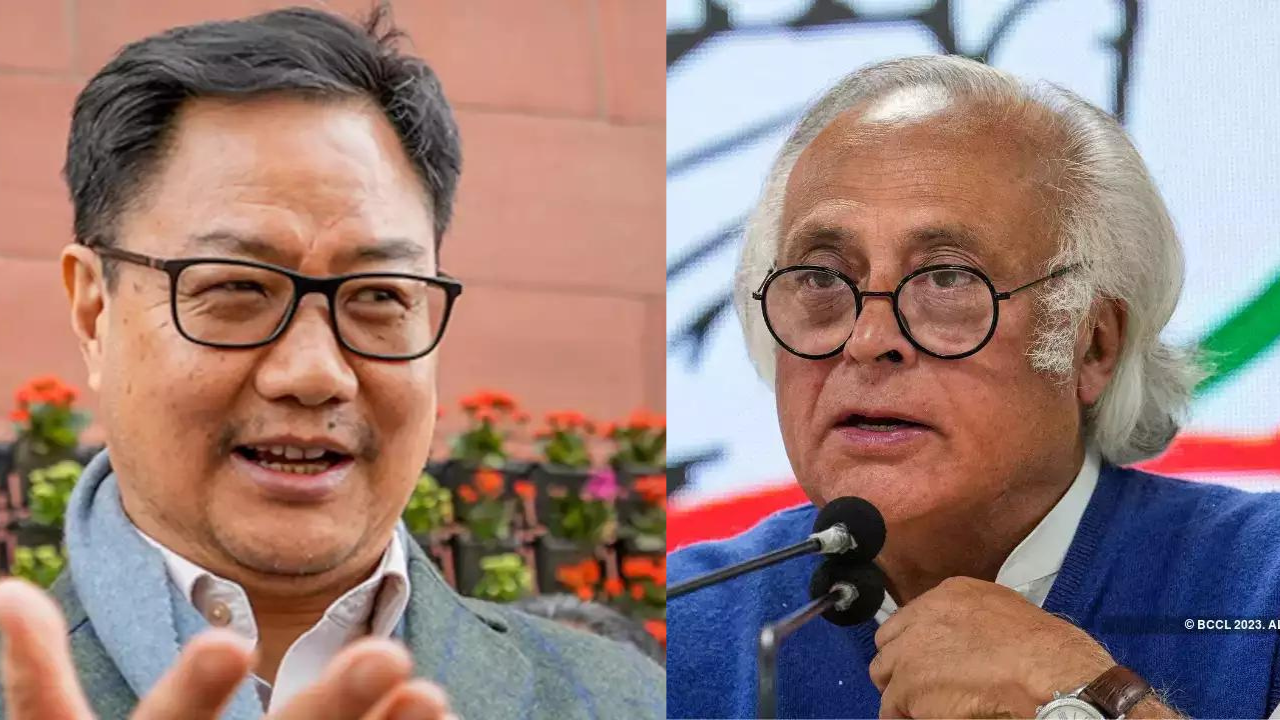 Kiren Rijiju_Jairam Ramesh