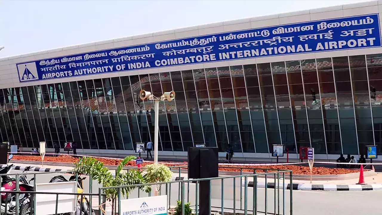 coimbatore international airport receives bomb threat email, 2nd in 2 weeks