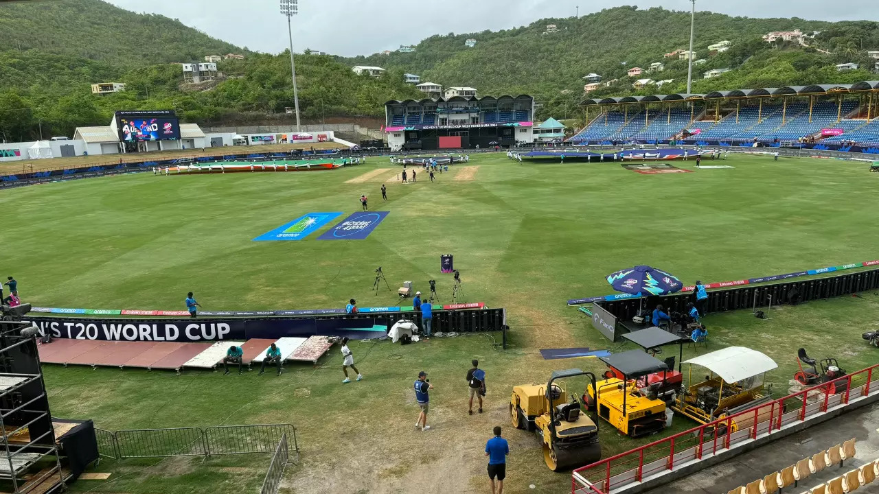 IND vs AUS St Lucia Weather Live Updates Australia Opt To Bowl Sunny Weather In Gros Islet