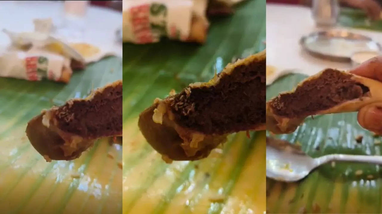 chennai: white worms squirming in mutton biryani agitates customer in chennai- watch video