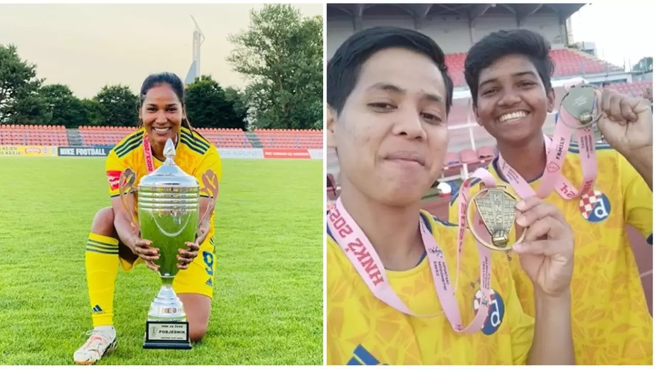 Meet The Indian Trio Who Created History By Winning Croatian Women's Cup With Dinamo Zagreb