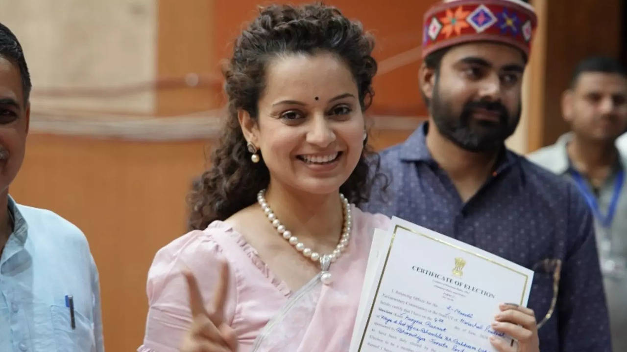 Kangana Ranaut Takes Oath As MP, Shares Video: The Dream Of Developed And Self-Reliant India...