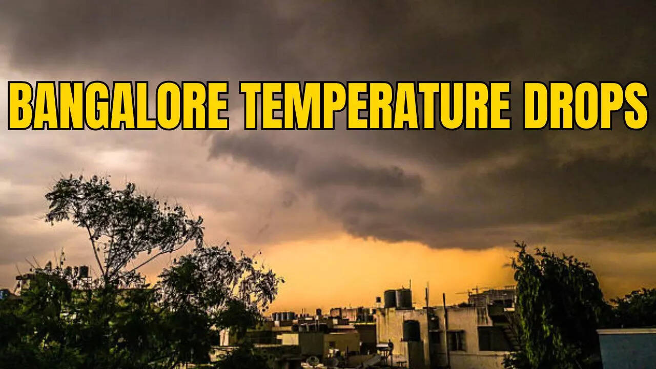 bengaluru sees drop in temperatures, week-long rainfall ahead as monsoon intensifies across karnataka