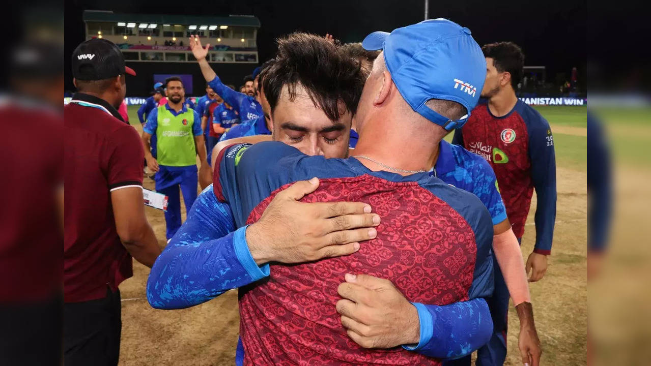 Afghanistan beat Bangladesh by 8 runs in T20 World Cup 2024 match.